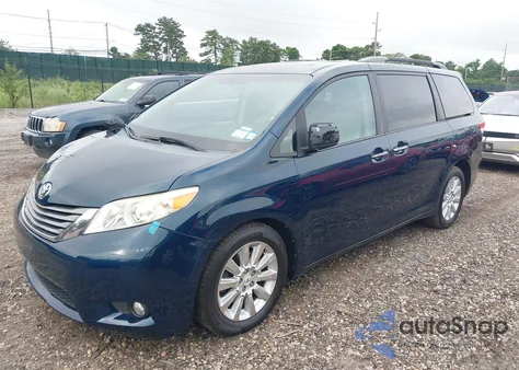 2011 Toyota Sienna Xle from USA, damaged, VIN 5TDDK3DC3BS007350